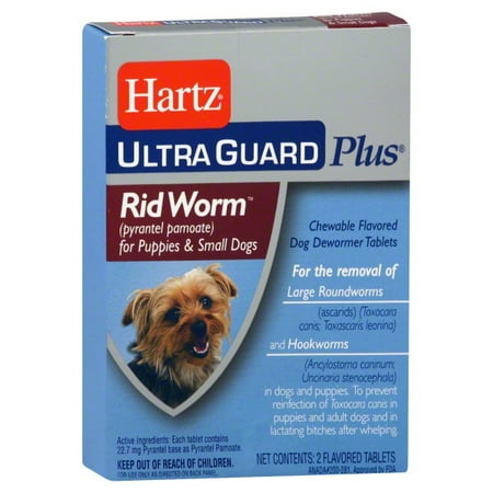 Hartz Ultra Guard Plus Rid Worm for Puppies & Small Dogs