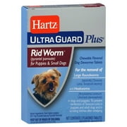 Hartz Ultra Guard Plus Rid Worm for Puppies & Small Dogs