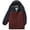 Wine/Navy, variant on Victory Outfitters Men's Color Block Hooded Insulated Parka Jacket - Black - Med