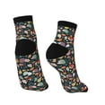 thumbnail image 4 of Bingfone Autumn Fox Owl Design Patterned Men'S Women'S Casual Cotton Socks, 4 of 9