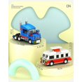 thumbnail image 3 of Kit de construcción de camión de bomberos de la ciudad para niños de 6 a 12 años, compatible con el bloque de construcción Lego City Fire Truck, 3 of 3