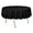 Black, variant on Ultimate Textile 84-Inch Round Polyester Linen Tablecloth Tan Beige