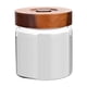 thumbnail image 3 of Caja de almacenamiento de granos de café, recipiente con tapa de madera, recipiente para frutos secos, granos de café expreso A 800 ml 10 x 10 x 12 cm, 3 of 9