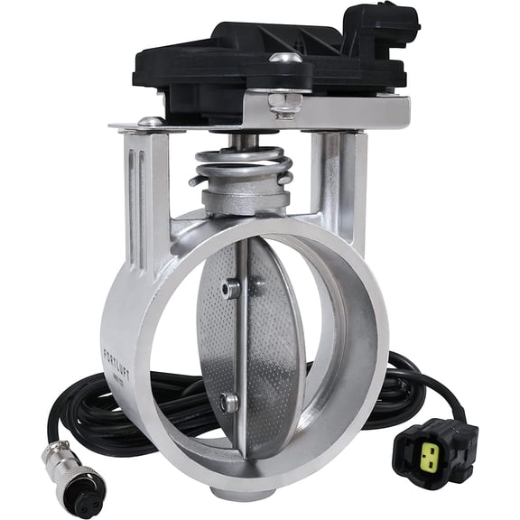 FORTLUFT Electric Exhaust Cutout Valve Stainless Steel 3.00''/76mm Valve 3.00''/76mm