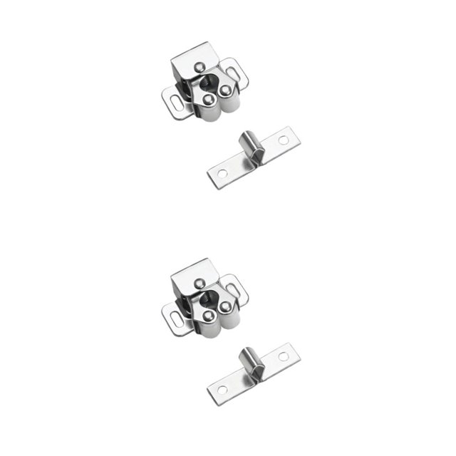 Eigraketly Herrajes para muebles duraderos y confiables para todas las necesidades Bayonetas para puertas de gabinetes antiguas Cerraduras de (Galvanizado) 2piezas
