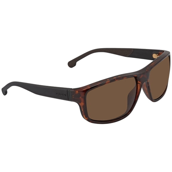 Carrera Polarized Bronze Rectangular Men's Sunglasses CARRERA 8038/S 0086/SP 61