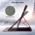 thumbnail image 5 of GSFY Case for 2024 iPad Air 11 Inch M2, Premium PU Leather Protective Folio Stand Case Multiple Viewing Angles for iPad Air 11 6th/ iPad Air 10.9 4th &5th/ iPad Pro 11 (2018-2022), Red, 5 of 7