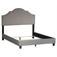 thumbnail image 4 of Home Meridian International All-N-1 Fully Upholstered Nailhead Saddle Queen Bed, Taupe, 4 of 4