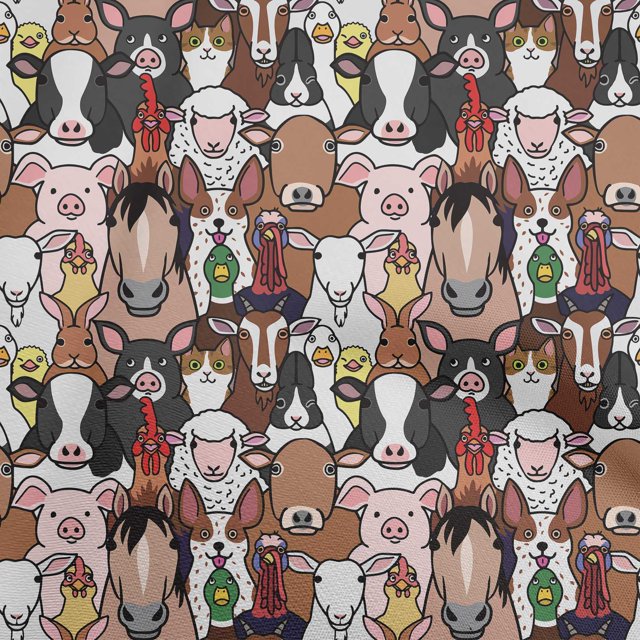 oneOone Tissu en Coton Flex Rose Brun Tissu pour Robe de Cheval Tissu Imprimé au Mètre 40 Pouces de Large