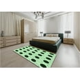 thumbnail image 4 of Ahgly Company Indoor Rectangle Patterned Mint Green Area Rugs, 2' x 3', 4 of 6