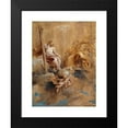 thumbnail image 2 of Peter Paul Rubens 14x18 Black Modern Framed Museum Art Print Titled - The Holy Trinity (1616-1617), 2 of 5