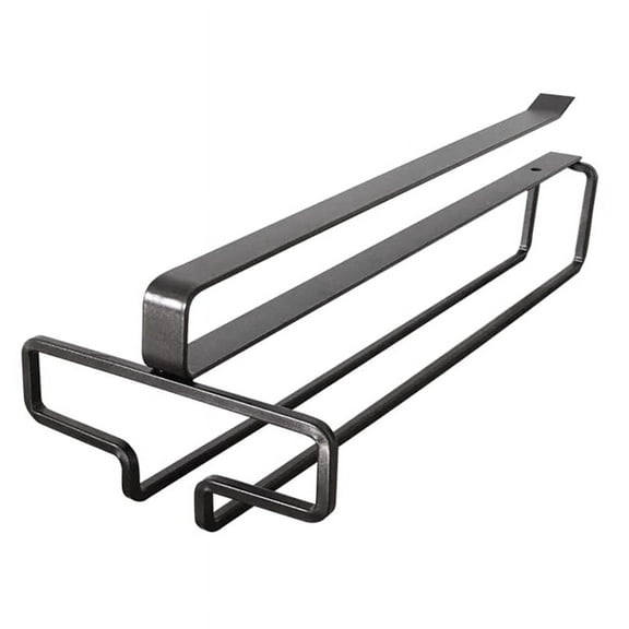 Wine Glass Rack, Under Cabinet Metal Holder, Stemware Hanging Stroage Rack Organizer-B pwm25