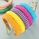 thumbnail image 2 of Diadema con cuentas tejidas a mano para el cabello Homing Hair Hoop, estilo barroco, esponja, accesorios simples para el cabello facial para mujer, 2 of 6