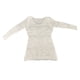 thumbnail image 5 of Vestido playero de manga larga de punto para mujer, con aberturas, de crochet, para vacaciones, color blanco lechoso, talla única, 5 of 15
