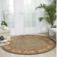 thumbnail image 2 of Nourison   2000 Bordered Area Rug 8' Round - Blue - Round, 2 of 4