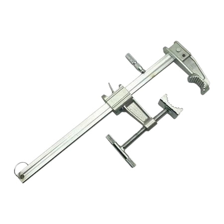 koolsoo Clamp-on Rod Holder Holder Anti-scratch Heavy Duty Portable Rail Fishing Rod Bracket Support for Bridge Angler Beginner Kayak Only Clamp