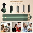 thumbnail image 6 of CNV Blow Dryer Brush 5 in 1, Negative Ion Hair Dryer Brush Set Upgrade Hot Air Brush Air Styler Curling Wrap Air Curler, Curling Iron Hair Styling Tools As A Gift for Straight/Curl/Drying/Smoothing, 6 of 17