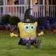 thumbnail image 2 of Decoración inflable para jardín, diseño de gemmy Airblown, Bob Esponja, 1,2 m, 2 of 2