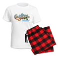 thumbnail image 5 of CafePress - CALIFORNIA DREAMIN Pajamas - Women's Short Sleeve Print T-Shirt and Pants Light Cotton Pajama Set, 5 of 7
