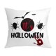 thumbnail image 2 of Fiudx Liquidación de ofertas flash Funda de almohada de Halloween Funda de almohada Funda de almohada desmontable Funda de almohada de calabaza fantasma Funda de cojín decorativa, 2 of 6