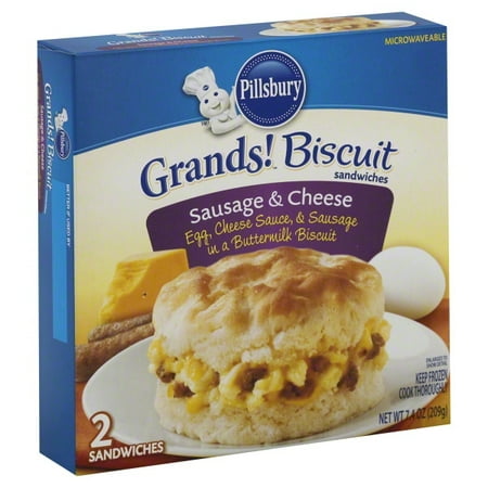 Pillsbury Biscuit Sausage Cheese