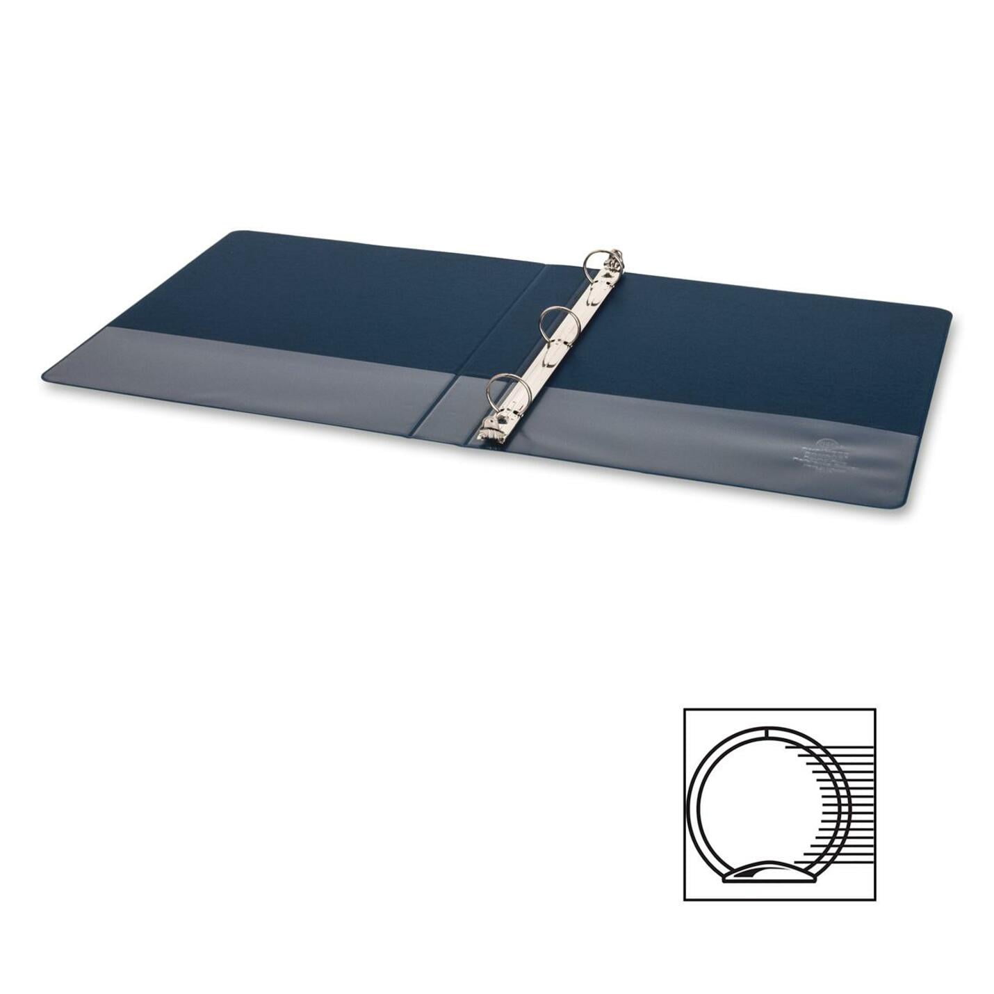 Business Source, BSN09975, Basic Round-ring Binder, 1 Each, Dark Blue