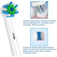 thumbnail image 4 of Replacement Toothbrush Heads Compatible with Oral B Electric Toothbrush,16pcs White Toothbrush Heads Refill for 4Precision,4Sensitive,4Precision PRO,4Cross,Medium and Soft Brush Heads, 4 of 5