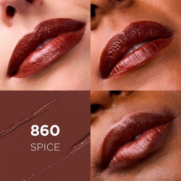 L'Oreal Paris Colour Riche Satin Lipstick, 860 Spice, Moisturized