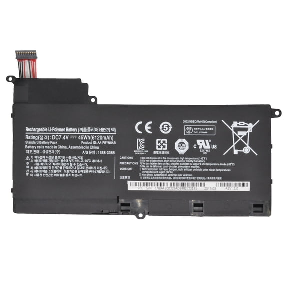 New AA-PBYN8AB Laptop Battery for Samsung NP530U4B NP530U4B-A01US NP530U4B-A02UK NP530U4B-S01PL NP530U4B-S03CN NP5304B-S03PH 530U4B-A01UK 530U4B-A02US 530U4B-A03 530U4C 535U4C Series BA43-00339A