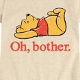 thumbnail image 3 of Winnie the Pooh - Oh, Bother. - Youth Girls Fitted Short Sleeve T-Shirt, 3 of 5