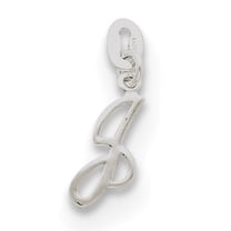 Sterling Silver Initial J Pendant