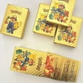thumbnail image 4 of Cartas de Pokémon de 110 piezas, juegos de fiesta de Pikachu, tarjetas de Anime sin repetición, inglés, español, alemán, juguetes para niños, juegos de mesa, 4 of 6