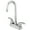 Chrome, variant on Kingston Brass Legacy Two Handle 4" Centerset Bar Faucet