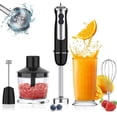thumbnail image 2 of Handheld Electric Blender, 5-in-1 Chopper, Whisk & Food Processor for , Smoothies, Soups EU Plug, 2 of 5