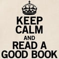 thumbnail image 2 of CafePress - Keep Calm Good Book Tote Bag - Unisex Canvas Tote Bag, Beige, 1-Piece, 2 of 7