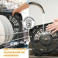 thumbnail image 5 of GWY Air Fryer Grill Plate for Ninja AF141, 8.5"×8.5", Black, 1 Pack, Dishwasher Safe, 5 of 7