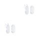 thumbnail image 2 of Sonducket Cubierta para los ojos Transpirable Fácil de usar Cubre los ojos con los ojos vendados para dormir Blanco Blanco 2Conjunto, 2 of 6