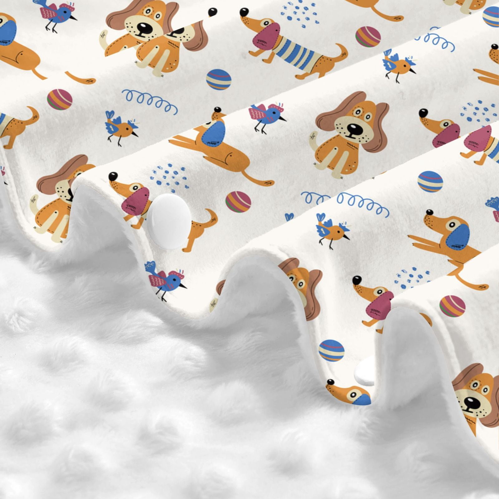 Car Seat Cover Baby - Cute Dog ball bird Breathable Infant Car Seat Cover for Baby Carseat, Lightweight Comfort Baby Essentials Must Haves Newborn Stuff for Girl Boy