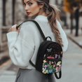 thumbnail image 3 of Eheartsgir Mushroom Star Garden Mini Backpack with Lightweight Multi-Purpose Mini Backpacks for Travel, Polyester Travel Shoulder Bag for Dating, 3 of 8