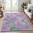 thumbnail image 6 of Addison Rugs Mayfield Premium Machine Washable Transitional Floral Lavender Rectangle Rug, 3' x 5', 6 of 6