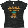 thumbnail image 3 of Inktastic Peanut Butter Spoon Women's T-Shirt, 3 of 5
