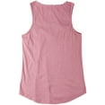 thumbnail image 3 of Coral Bay Womens Lace & Crochet Combo V-Neck Tank Top X-Large Pink, 3 of 3