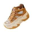 thumbnail image 5 of Women's Casual Sneakers Casual Comfortable Sneakers for Running Work Walking 37 yellow, 5 of 8