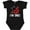 AB-Black, variant on Inktastic First Birthday Ladybug 1 Year Old Girls Baby Bodysuit