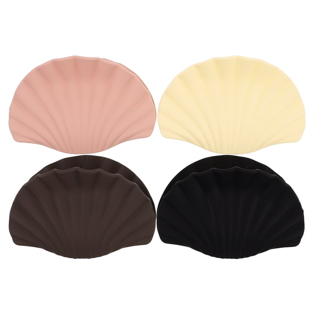 4 pinzas de concha para mujer, accesorios para el cabello de concha marina, herramientas de peinado playeras para niña, lindas joyas para el cabello, accesorios para el cabello para disfraz de sirena