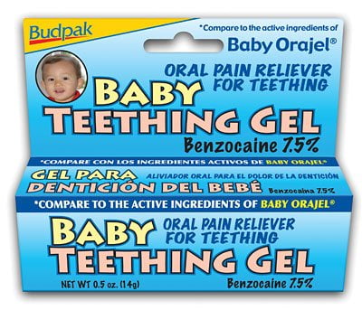 nuby teething gel walmart