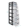 thumbnail image 3 of Cajonera Organizador Multiusos 7 Niveles Negro Mq, 3 of 5