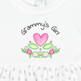 thumbnail image 4 of Inktastic Grammy's Girl Heart Flowers Girls Baby Dress, 4 of 5