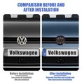 thumbnail image 4 of Car Front Hood Radiator Rear Tail Trunk Emblem Sticker Auto Accessorie For For VW Golf 7 Touran B6 Tiguan Bora MK7 PASSAT-Front Marker, 4 of 6