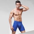 thumbnail image 3 of Eashery Men'S Underwear Men Pants Slim Fit Men's Underwear Micro Stretch Boxer Brief Blue XL, 3 of 4